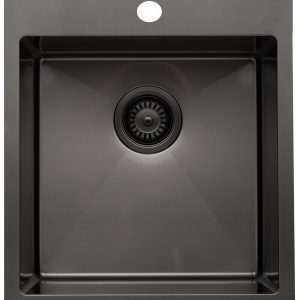 Armatura Kuchnia Zlewozmywaki Zlewozmywaki stalowe 1 komora szafka 50 cm