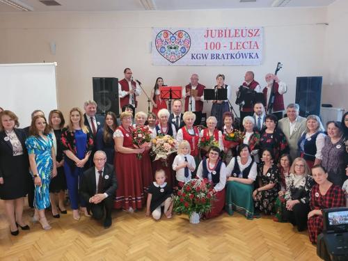 Jubileusz 100-lecia swojej działalności Koła Gospodyń Wiejskich w Bratkówce